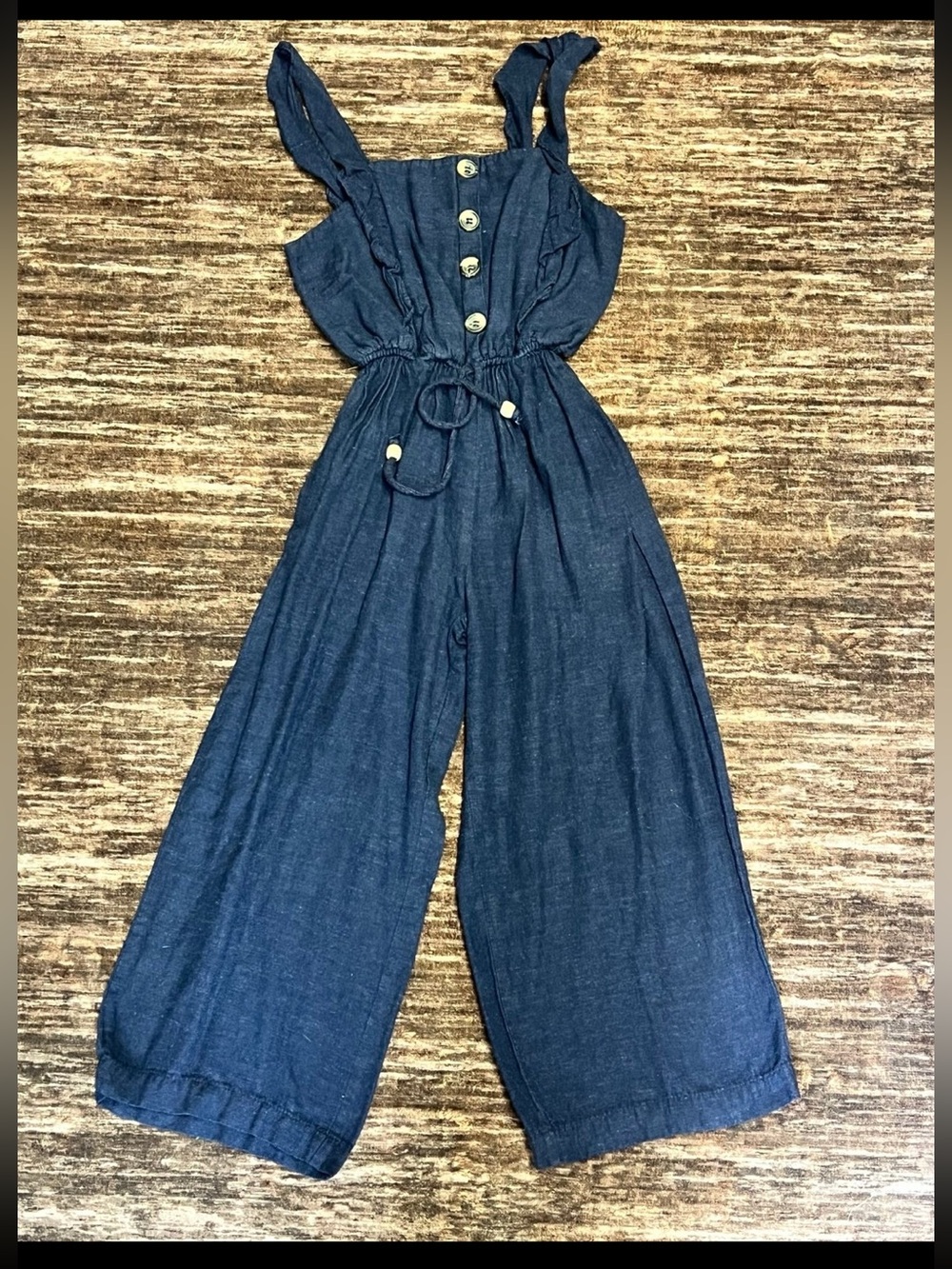 Japna navy blue girls jumpsuit